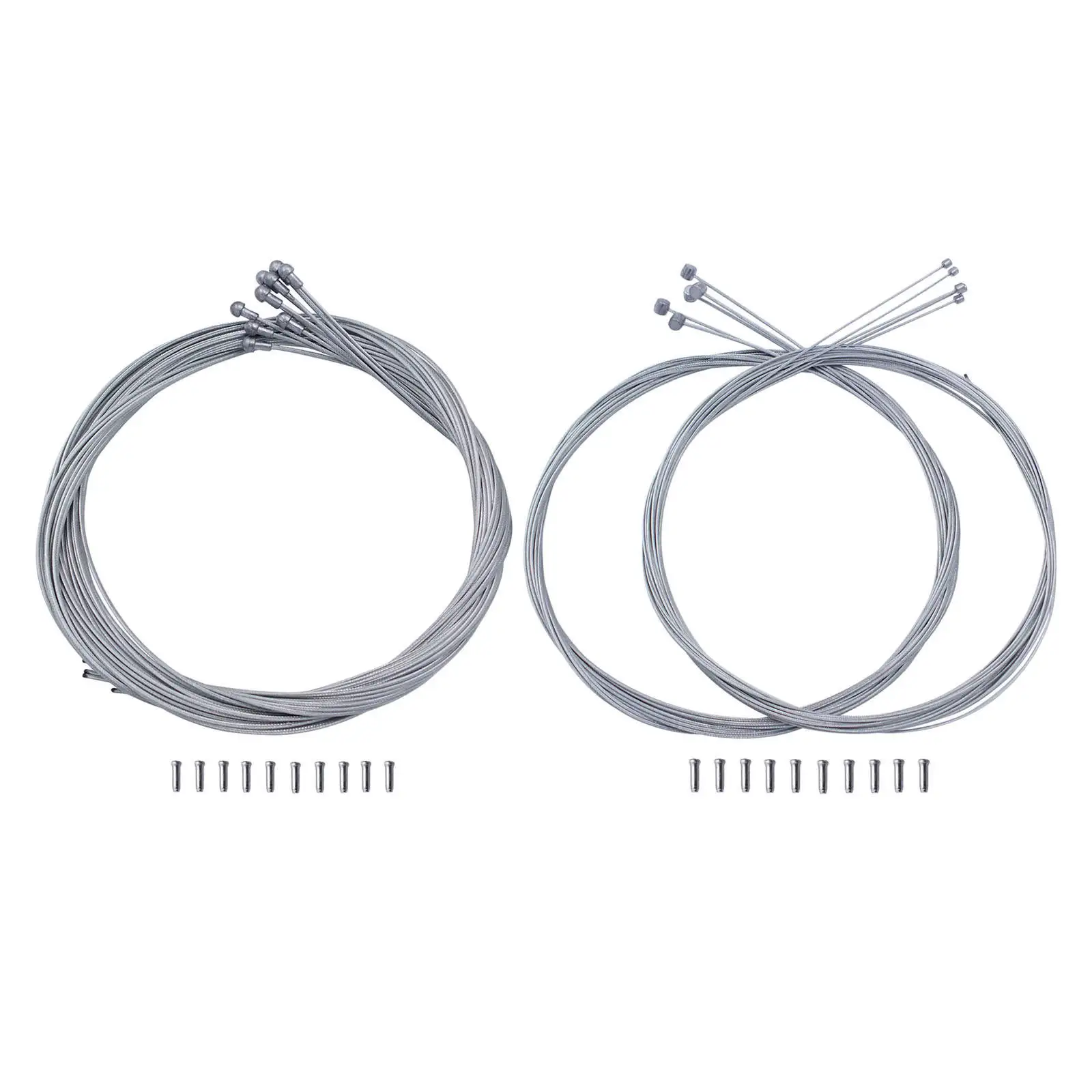 

Bike Brake Shifter Cable Derailleur Gear Bicycle Brake Line Shifter Gear Brake Cable Set Core Inner Wire Line Accessories