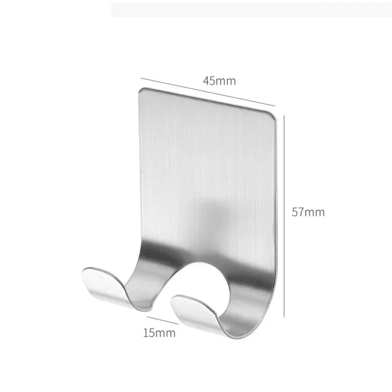 

1Pcs Stainless Steel Razor Holder Men Shaving Shaver Shelf Shaving Razor Rack Bathroom Bedroom Home Viscose Wall Hooks Hanger