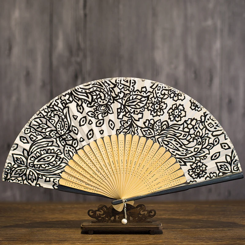 

Старинный Складной вентилятор hanfu old Chang, китайский женский вентилятор, старинный Складной вентилятор для лета