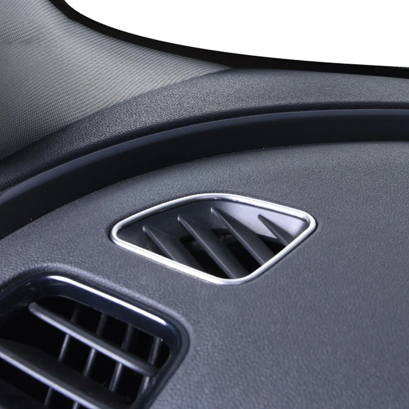 Cubierta embellecedora de salida de aire para salpicadero de coche, decoración Interior de acero inoxidable 304, para BMW Mini Cooper F54 Clubman F60