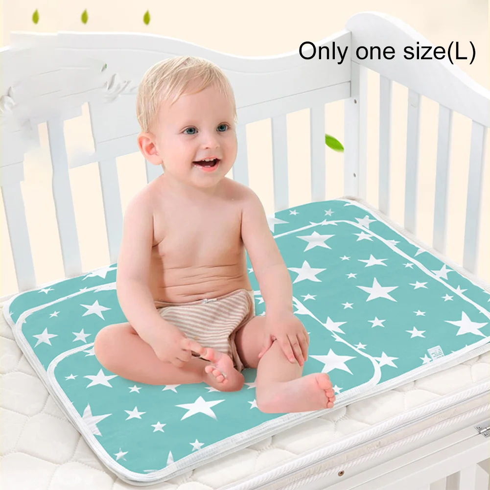 

Washable Infant Pad Waterproof Water Absorbent Mattress Multi Use Bedding Crib Sheet Newborn Baby Supplies Breathable