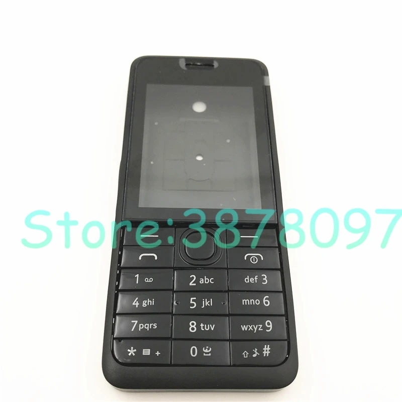 10 шт./лот Оригинальный чехол для Nokia Asha 301 n301 версия с двумя картами + английская