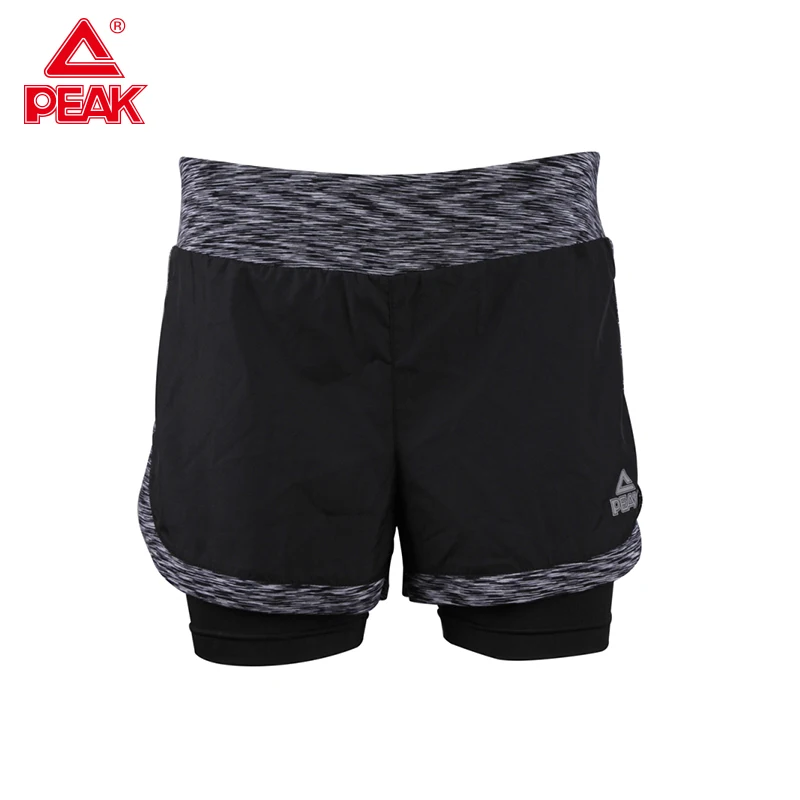 Женские компрессионные шорты PEAK Спортивные Леггинсы женские колготки для бега