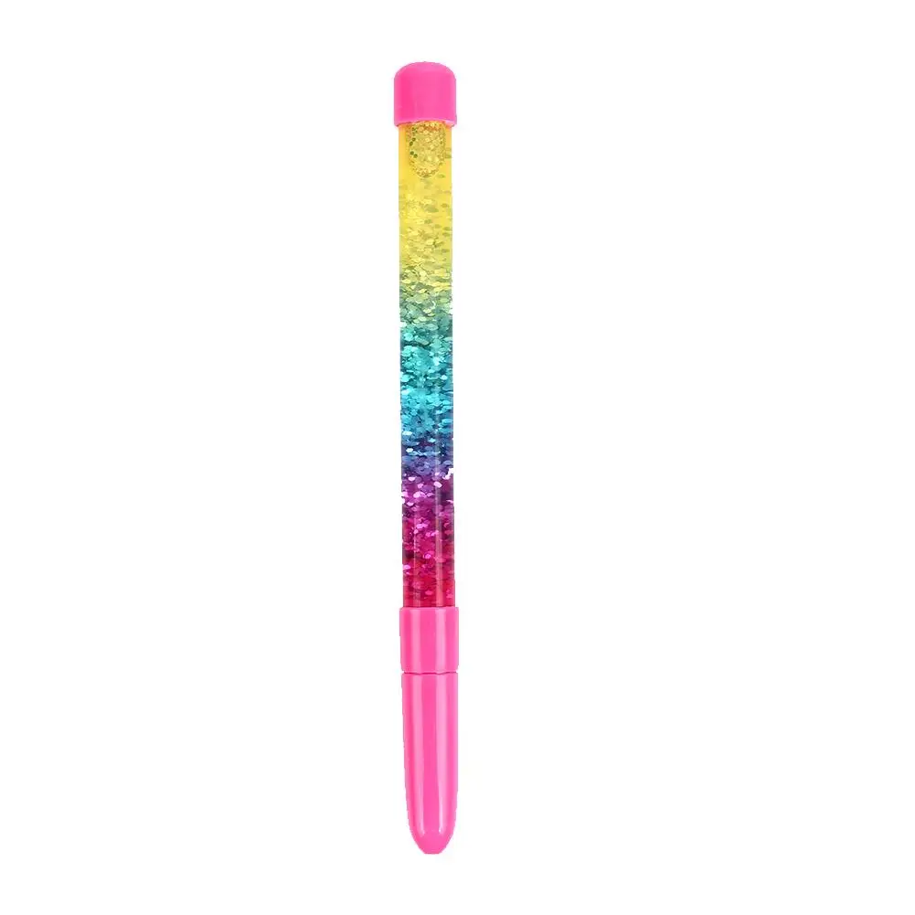 

Roller Ball Pen Gifts Student Writing Pens Kids Stationery 0.5mm Liquid Lovely Useful Liquid Quicksand Pen School Supplies