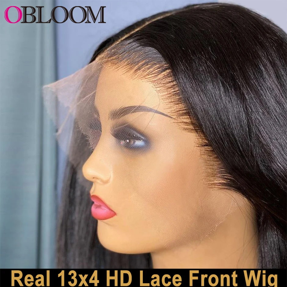 

Предварительно выщипанный 13x4 HD кружевной передний al парик короткий боб парик HD прозрачные кружевные передние человеческие волосы парики д...