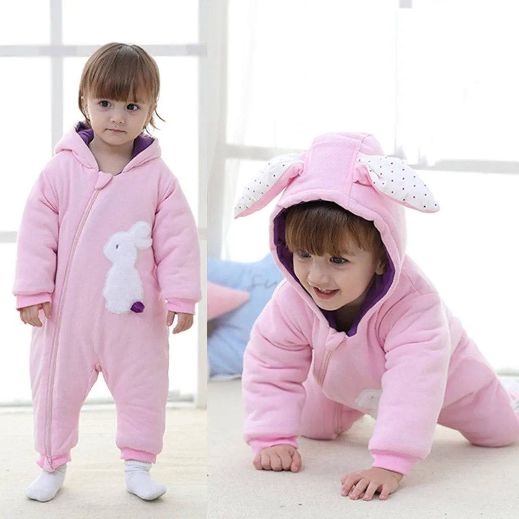 Зимний комбинезон одежда Комбинезоны для детей верхняя новорожденных девочек