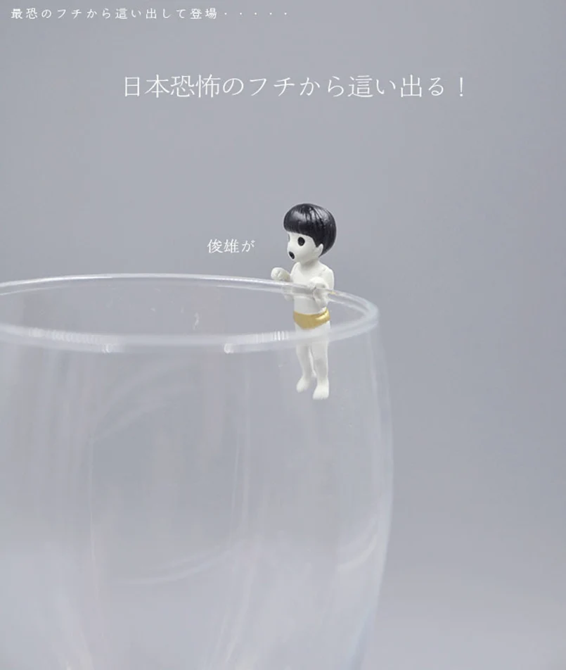 Японская мини-капсула игрушки Садако грачонок обод статическая фигурка подделка