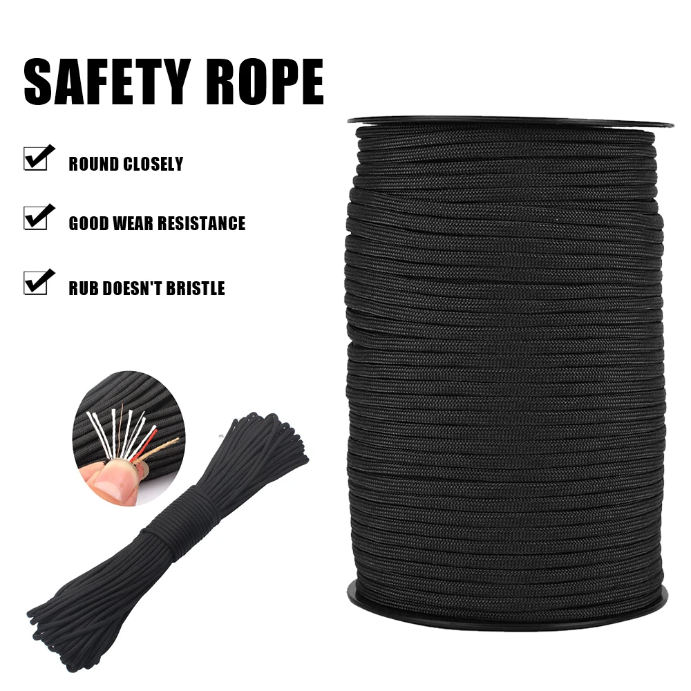 

7 Strand Core Paracord Umbrella Tent Paracord Lanyard Strap Bundle Standard 550 Tent Rope Outdoor Camping Hiking