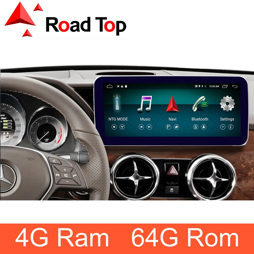 1920*720 разрешение Android экран с gps-навигацией Радио стерео Bluetooth для Mercedes Benz GLK X204 2013- Comand экран