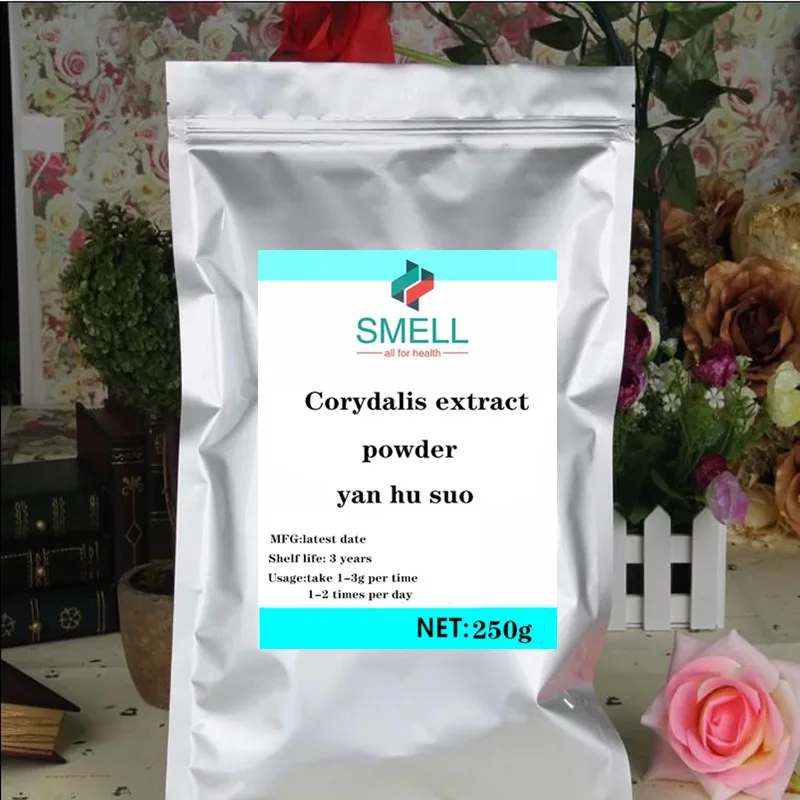 

100g-1000g High quality, no additions Corydalis extract powder /yan hu suo/ Free shipping