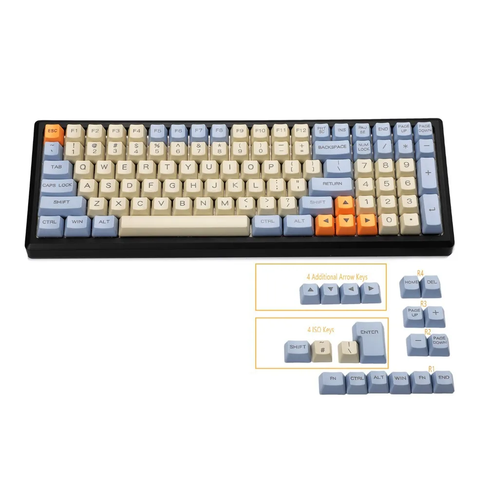 

Фотоколпачки для механической клавиатуры MX Switch, 160 °