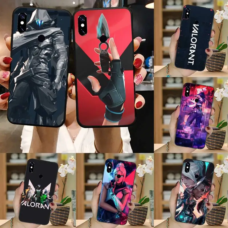 

Valorant Phone Case For Xiaomi Redmi note 7 8 9 pro 8T 9A 9S Mi Note 10 Lite pro