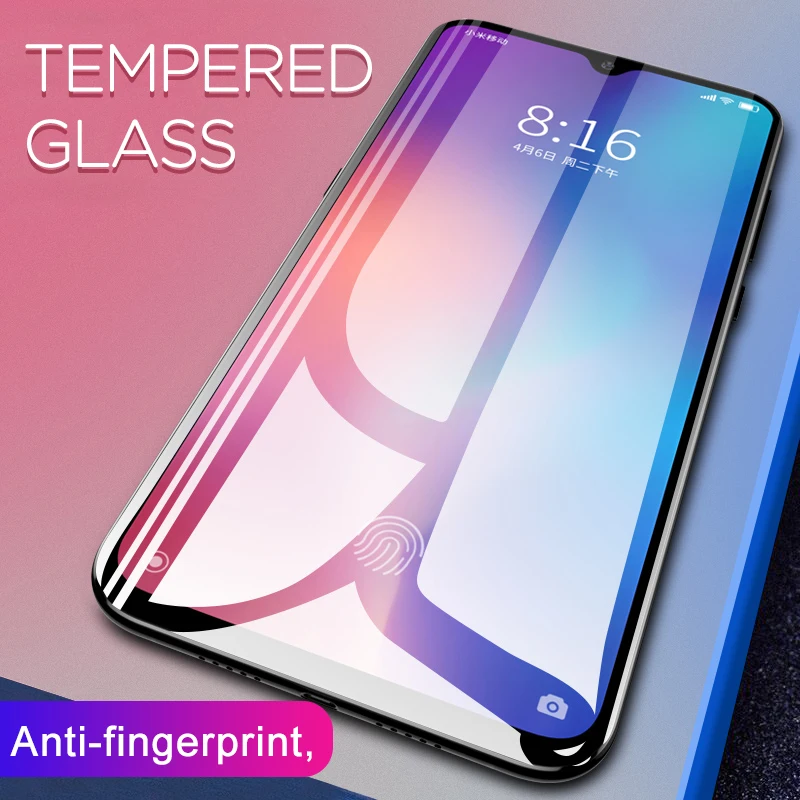Закаленное стекло для Xiaomi mi A3 9 CC9E SE Полное покрытие экрана Стекло протектор Lite CC9 |