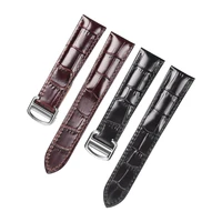 genuine leather watch band for cartier tank solo w6700255 14mm 16mm 18mm 20mm 22mm 23mm 24mm women men cowhide watch strap belt