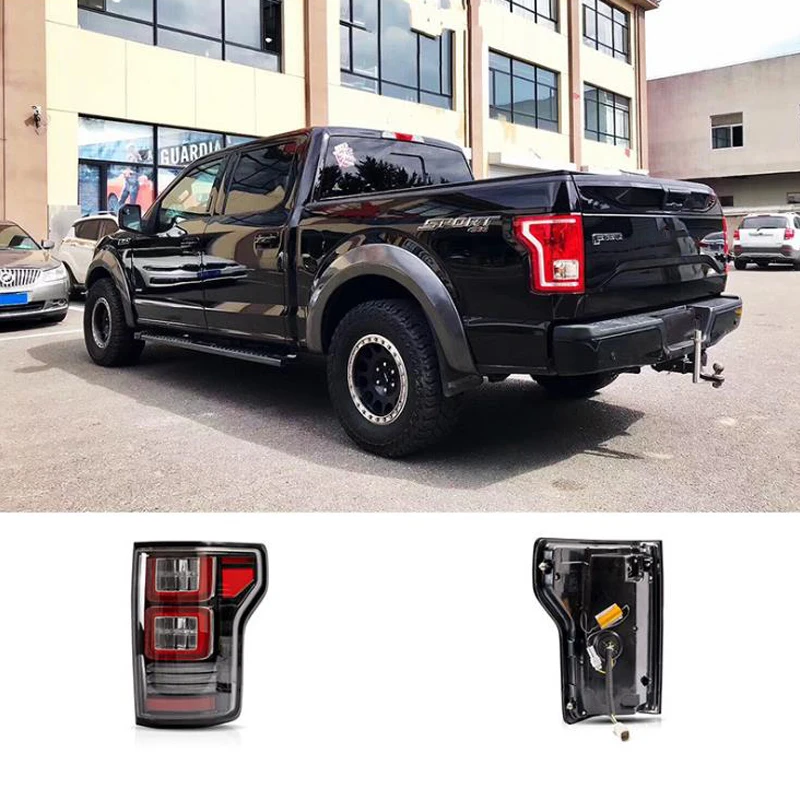 Автомобильный светодиодный задний фонарь L светильник в сборе для Ford Raptor F150 2015 2018