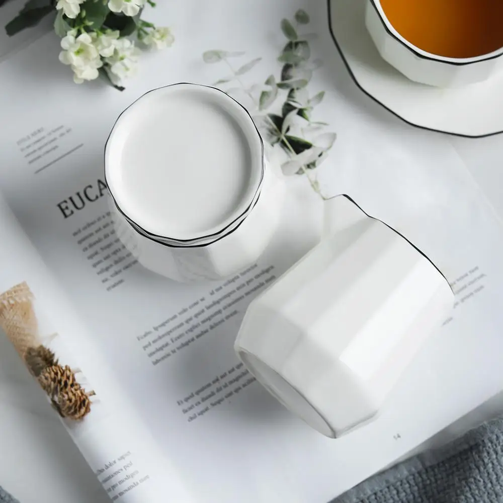 

2PCS Yolife Ceramic Sugar Can Milk Jug Honey Can Food Storage Container Spice Jar Kitchen Tool Coffee Accessories