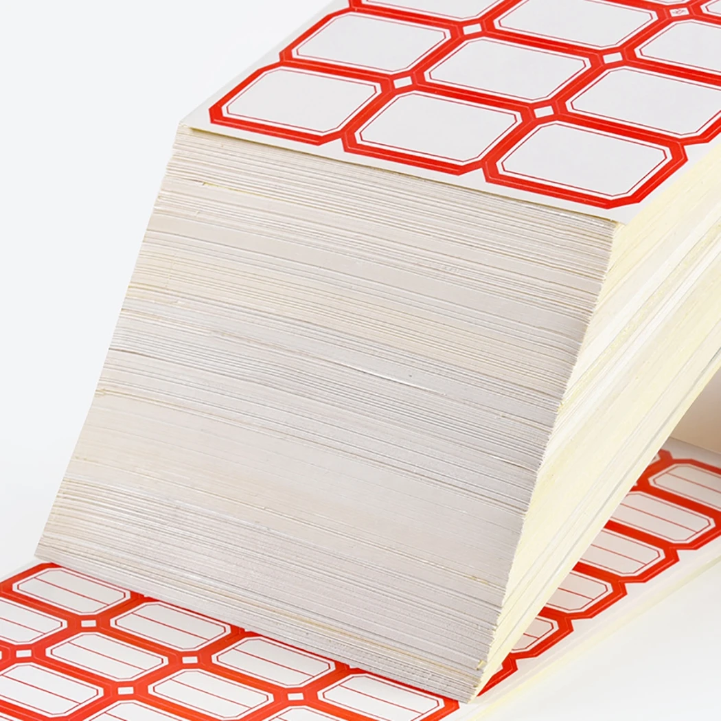 50 листов самоклеящиеся этикетки пишите бумажные наклейки с именем пустые