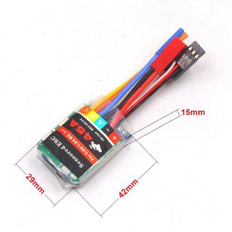 45A 2 3S бесщеточный Индуктивный ESC линейный хорошо подходит для MINI Q9 DRZ Violent