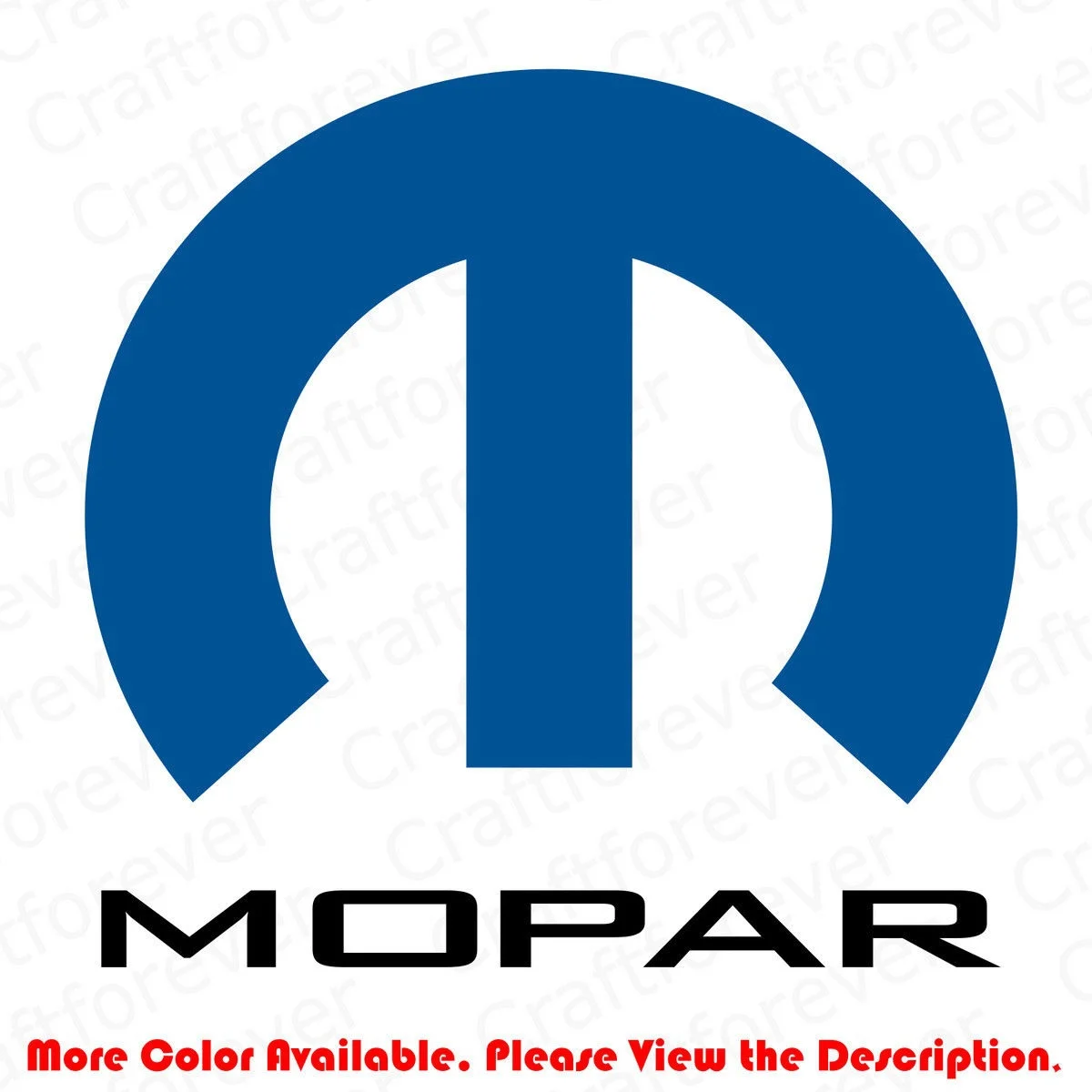 Комплект из 2 предметов одежды: логотип MOPAR виниловые наклейки в виде Фотообоев c