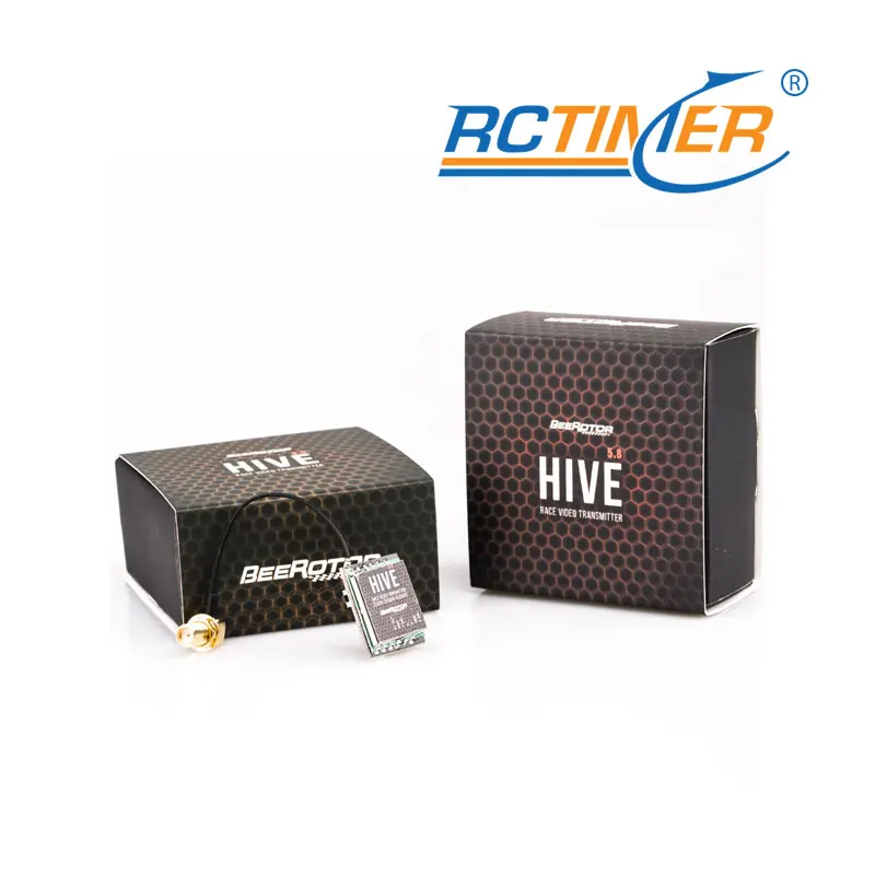 BeeRotor HiVE 5 8G 25/200/600 мВт 24CH/40CH FPV передатчик VTX SMA|Корпусы для дронов| |