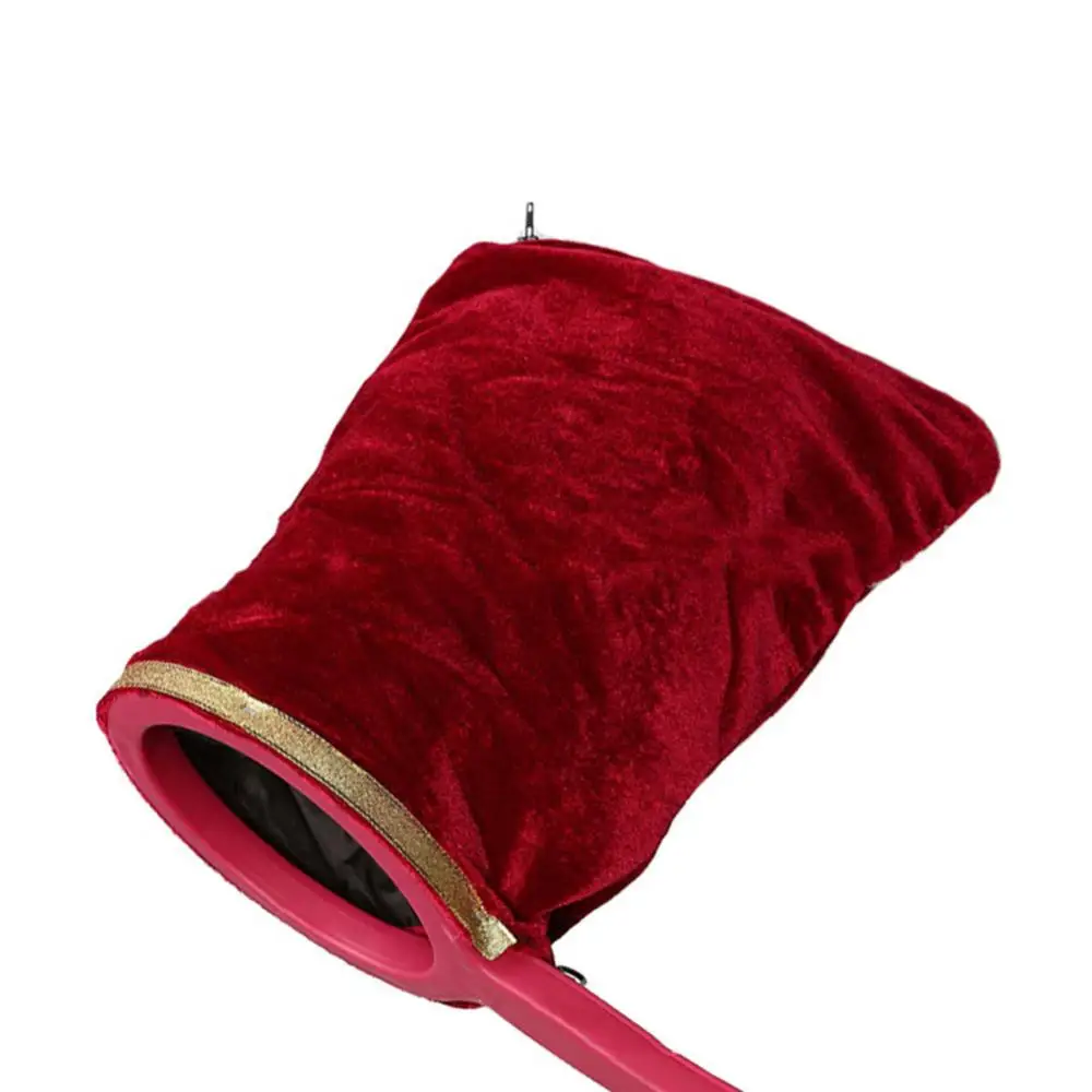 Bolsa de magia vac&iacute;a para trucos de mago, herramienta de juego, cambio de figura, accesorio de escenario-3