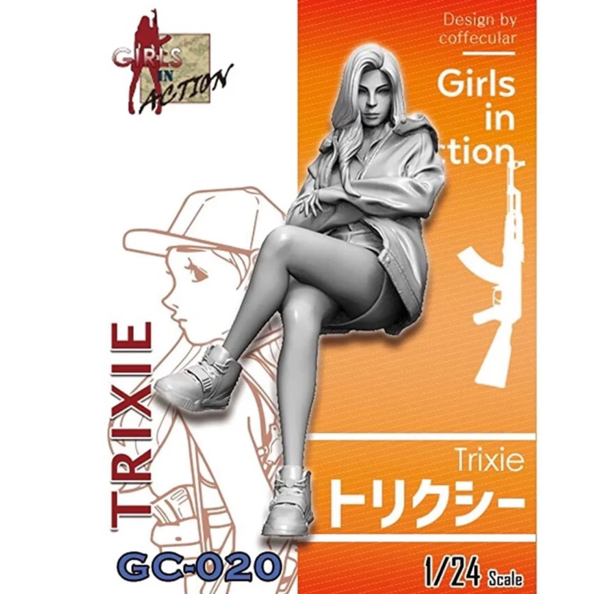 

1/24 Resin Model Figure GK，Unassembled and unpainted kit