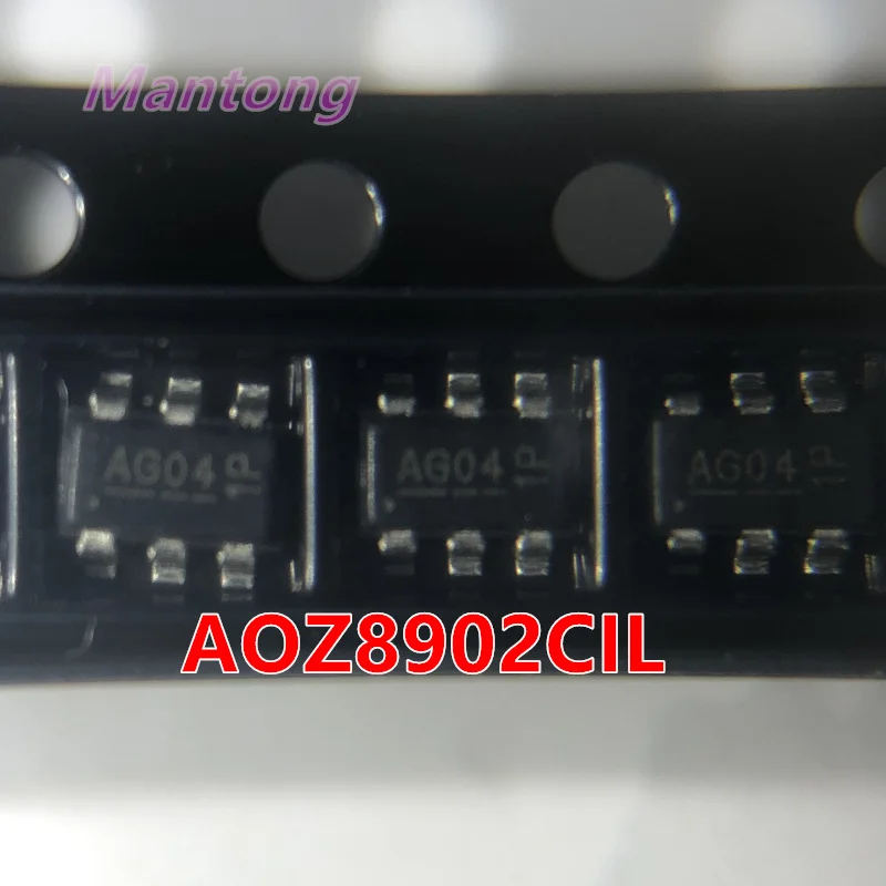 

100-500pcs AOZ8902CIL AOZ8902 AG0 AGO SOT23-6