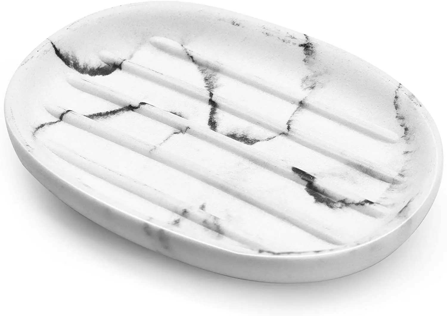 

ALIMOTA Resin Soap Dish,soap Box,Dish Sponge Holder, Bar Soap Holder,Soap Case,Marble Tray for Bathroom,Shower,Kitchen,Wash
