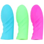 Напальчник-презерватив, Женский мастурбатор, Стимуляция клитора, массаж точки G, интимные игрушки для женщин, лесбийский оргазм