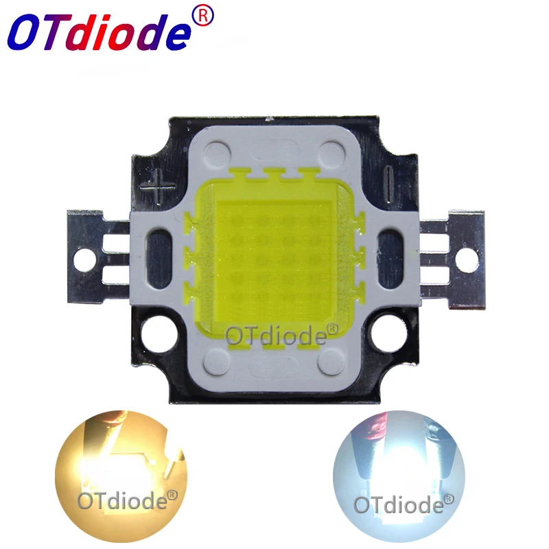 5 шт. 20 Вт 12 в LED чип диод холодный теплый белый 2000лм вход 12в 1500ма SMD светодиодные