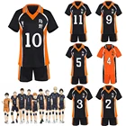 Haikyuu Cosplay Костюм Karasuno Nekoma спортивная одежда MSBY Miya Atsumu Inarizaki школьная форма Fukurodani Tobio Bokuto Джерси