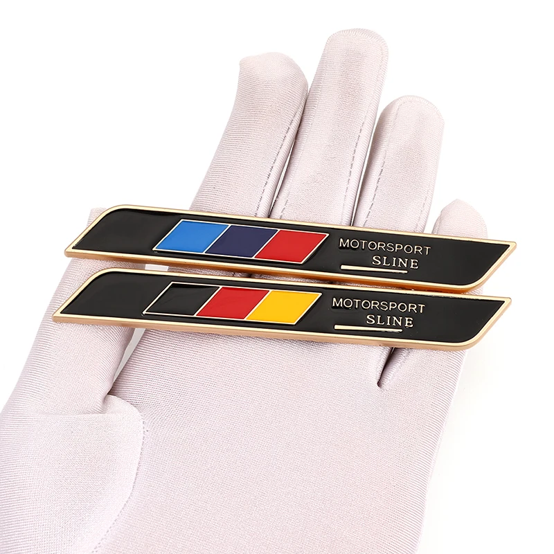 Металлический национальный флаг автомобильные наклейки Германия Франция Италия