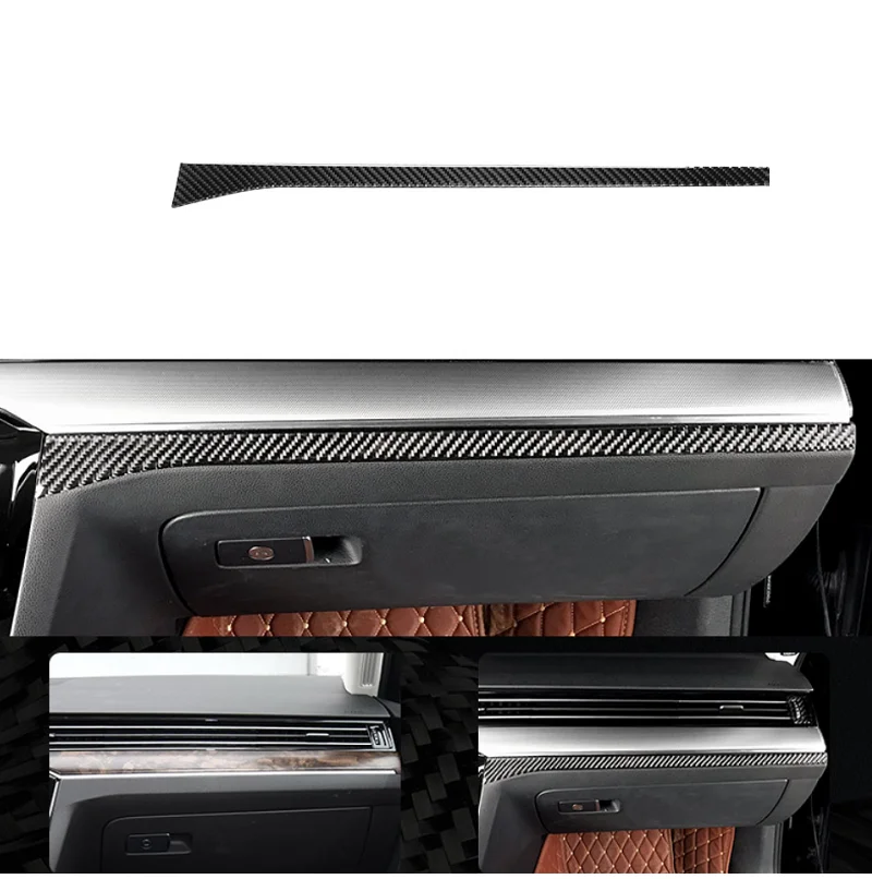 

Carbon Fiber Co-pilot Dashboard trim Sticker Car Interior Accessories Fit For VW Arteon CC 2017-2019