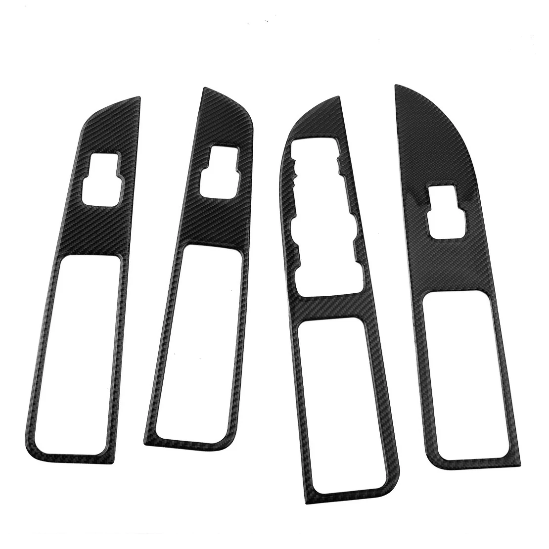 

1 Set Black Carbon Fiber Car Window Switch Panel Cover Trim Frame Fit for Ford Explorer 2019 2018 2017 2016 2015 2014 2013 LHD