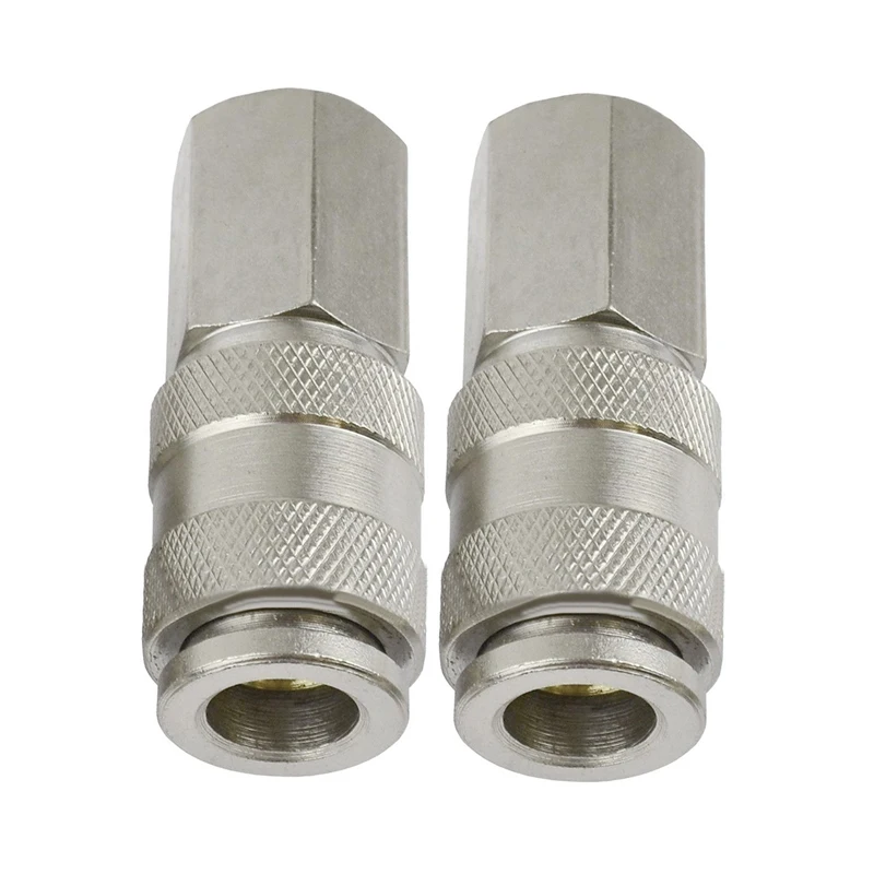 2 шт. цинковый соединитель для воздушного шланга 1/4 1/2 BSP мама евро быстроразъемные