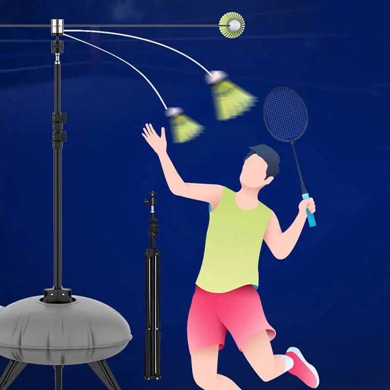 

Badminton Training Device Singles Rebound Exerciser Auxiliary Training Equipment Power Trainer Innovative 360 Degree Connector
