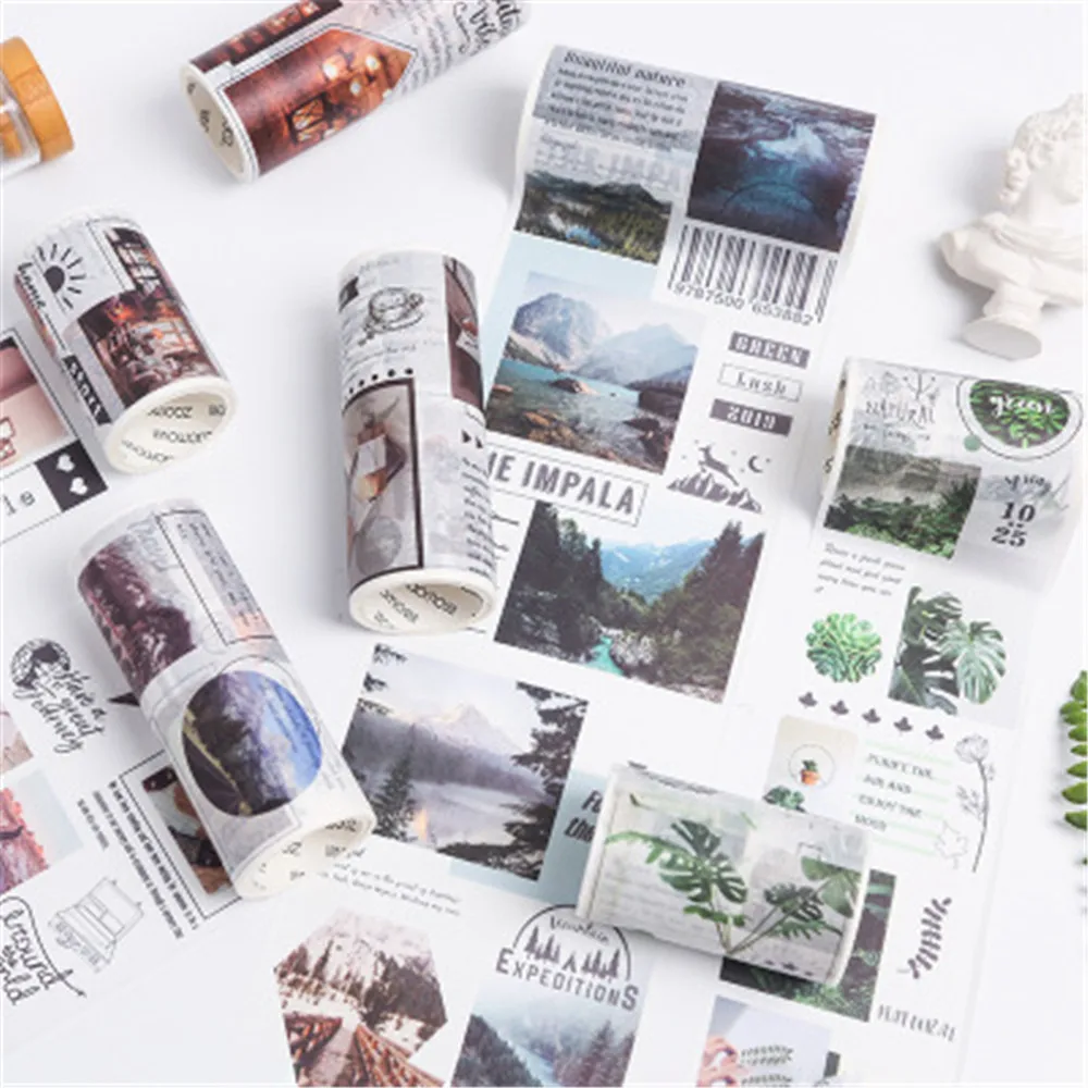 1 шт. декоративная лента наклейка для дневника|Офисный скотч| |