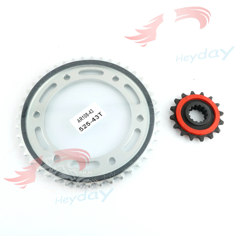 

Motorcycle Sprocket Is Suitable For HONDA CBR1000RR 2017-2018 17 18 Front Rear Sprocket High-Quality Hardened Gear