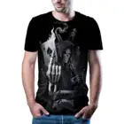 Новинка 2020 года! Camiseta с 3D принтом для мужчин, camiseta с calavera, camiseta gtica, talla asitica, 6XL