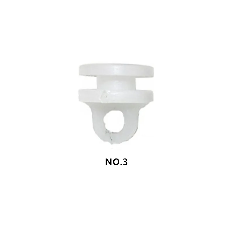9PCS Number 3 9 шт. автомобильный пластиковый крепеж зажим для Auman Dongfeng J6 грузовик шторы прямой грузовик шкив пряжки кольца заклепки - Название цвета: 9PCS Number 3