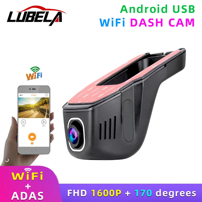 

LUBELA-U8 HD 1080P WI-FI DASH CAM Видеорегистраторы для автомобилей ADAS видео Регистраторы Скрытая Ночное видение 170 ° Широкий формат автомобиля Камера ...
