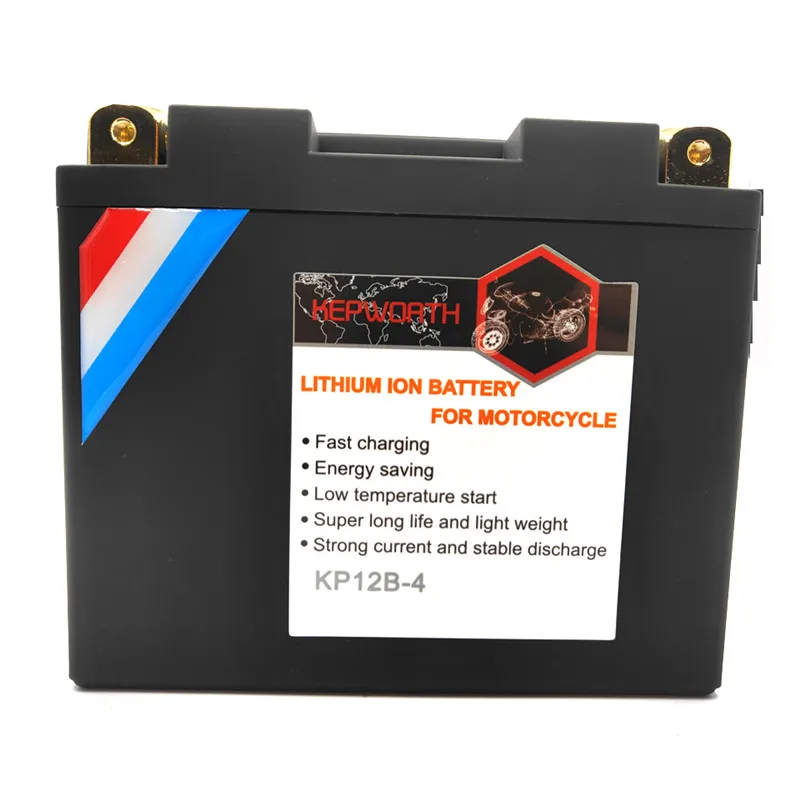 KP12B 4 мотоцикл LiFePO4 Батарея CCA 450A 12V 8Ah литий скутер начать для квадроциклов