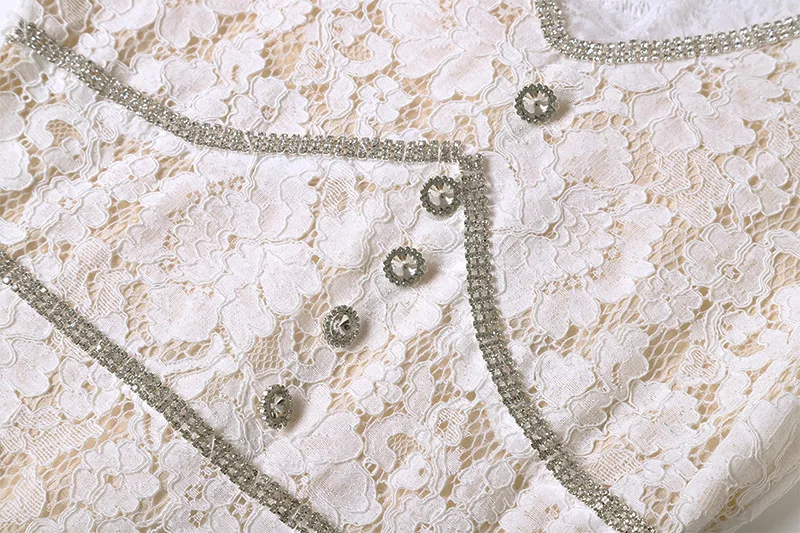 

Elegant Beige Color Lace Evening Dresses Puffy Sleeves V-Neck Tea Length Prom Dress 2021 Robe De Soiree Cocktail Party Gowns