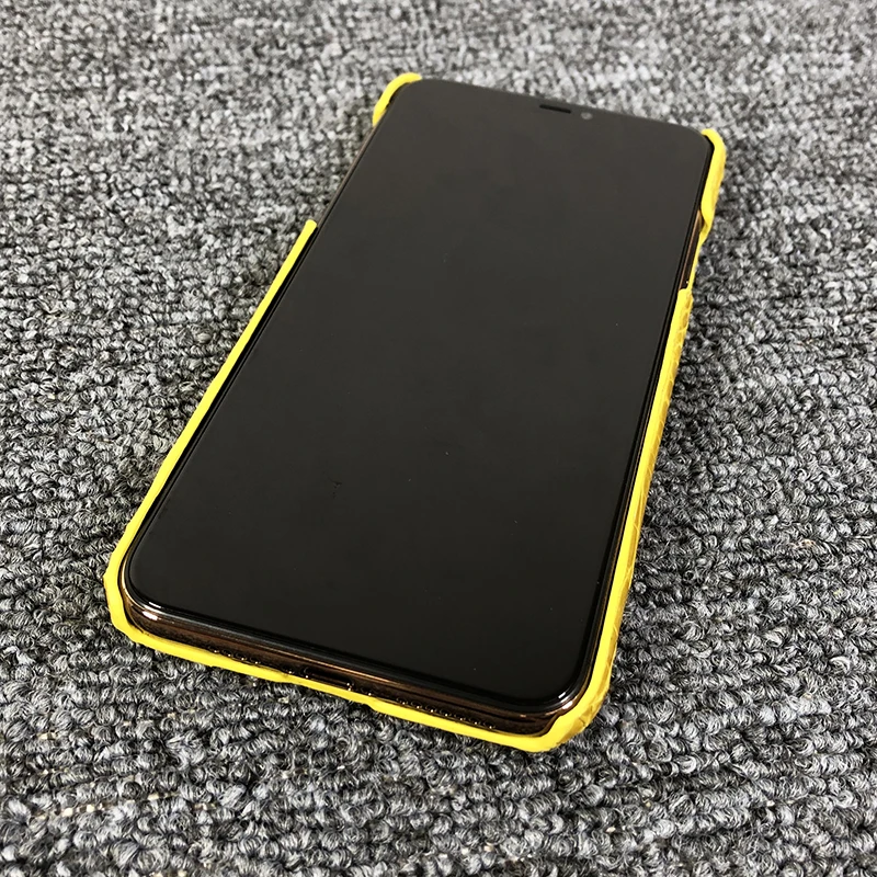 Чехол из натуральной крокодиловой кожи живота для iPhone 11 Pro Max настоящий чехол из натуральной кожи аллигатора Кайман для iPhone11