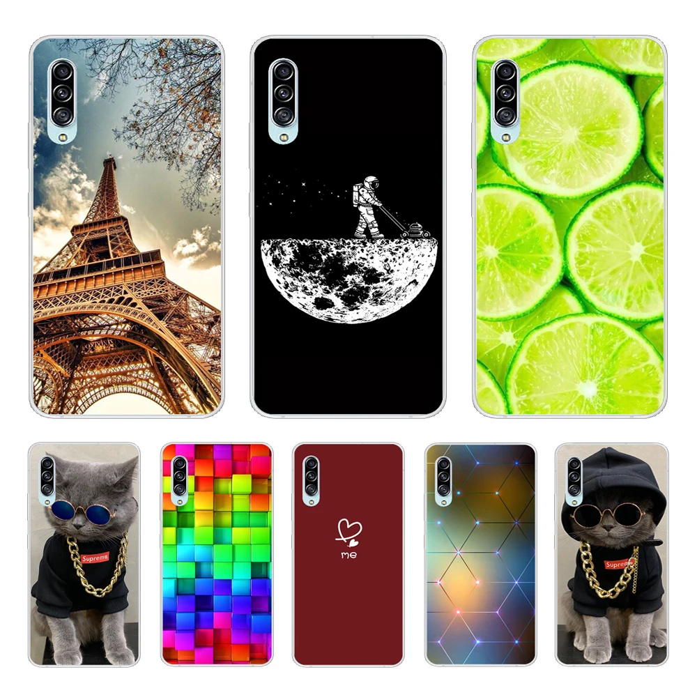 Чехол для Samsung A90, 6,7 дюйма, силиконовый мягкий чехол из ТПУ для телефона Samsung Galaxy A90, задняя крышка для A908F, A908B, A908N