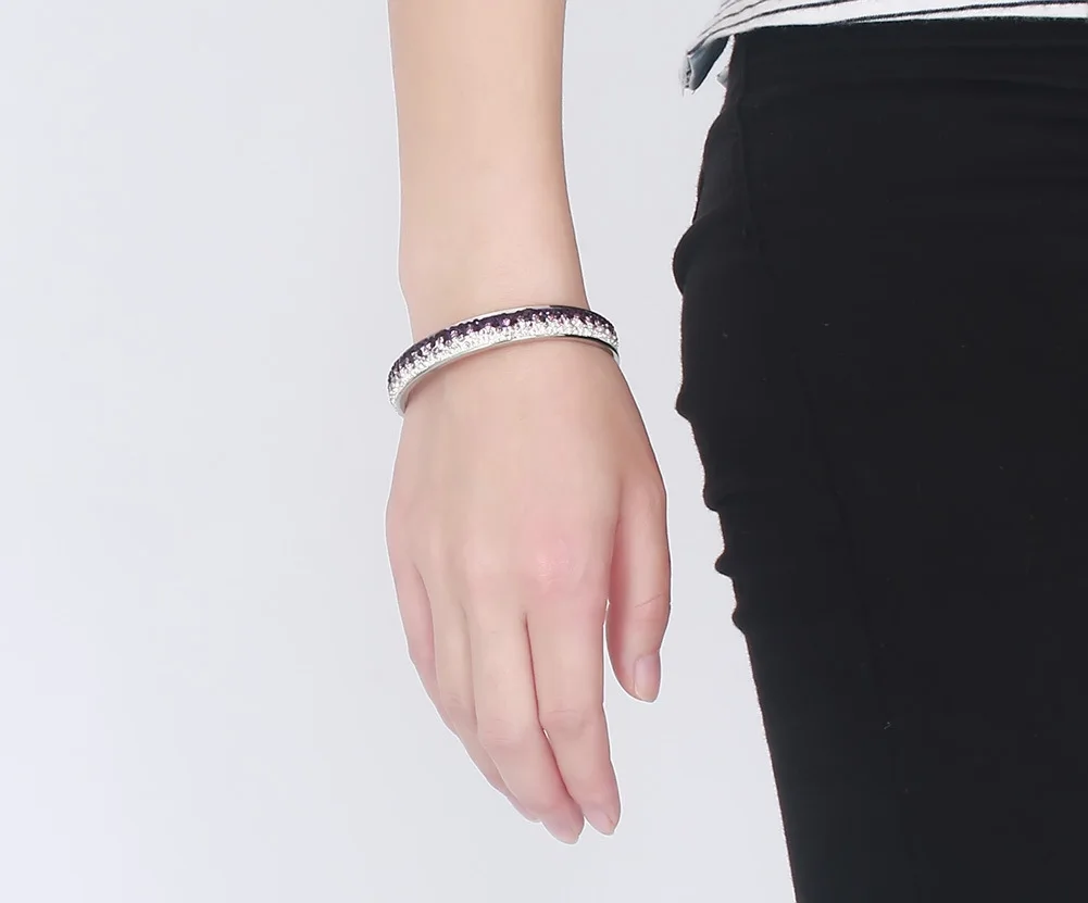 

QWC LB83 new arrival hot sell jewelry lover for women birthday gift best selling s925 silver bracelet lover bracelet 17cm