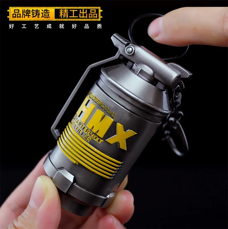 Распродажа Игрушечная модель 1/6 из сплава со слезоточивым газом и брелоком