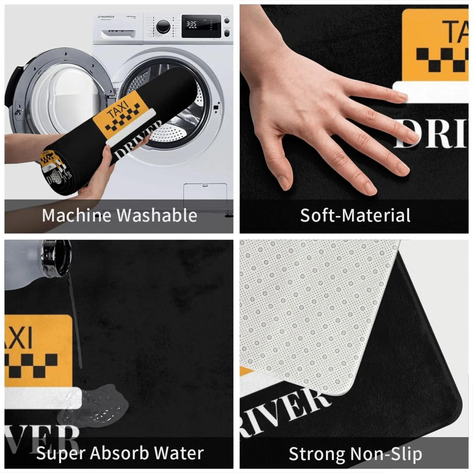 Таксист! Коврик коврик подушка мягкие бирки такси-водитель фильм такси водитель