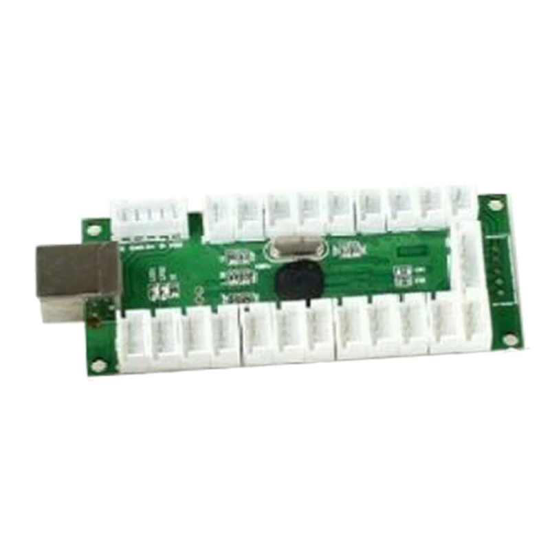 USB энкодер DIY аркадный набор 2x игроков джойстик чип PC панель управления для KOF Street