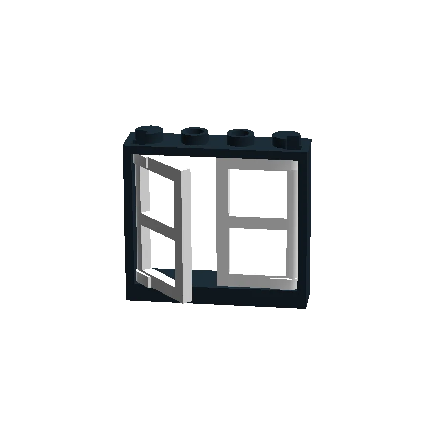 

10PCS Window Frame Building Blocks Compatible Major Brand Kids Toys 60594 60608 Early Learning MOC Education Gifts